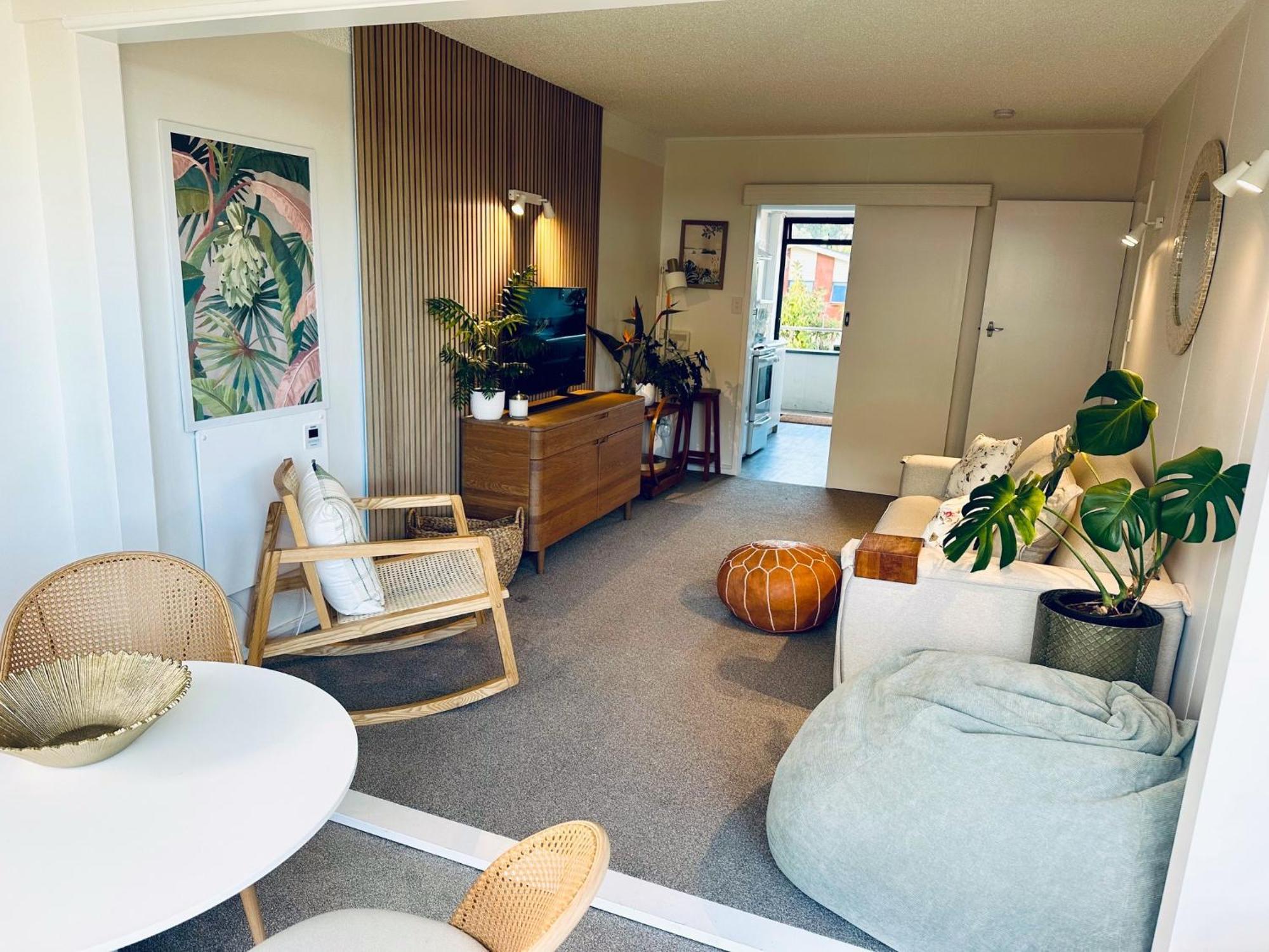 Charm On Commons, Mauao Apartment Mount Maunganui Bagian luar foto
