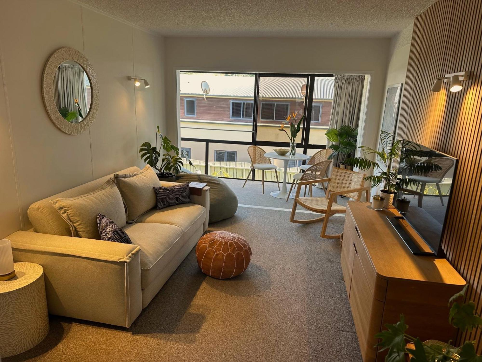 Charm On Commons, Mauao Apartment Mount Maunganui Bagian luar foto